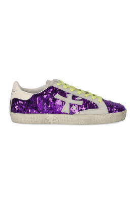 sneaker-en-cuir-a-paillettes-violettes