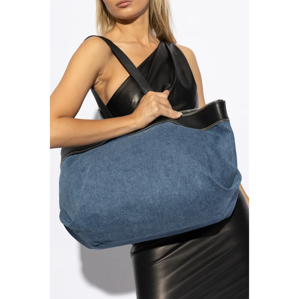 Moschino Tas type shopper Blue Dames