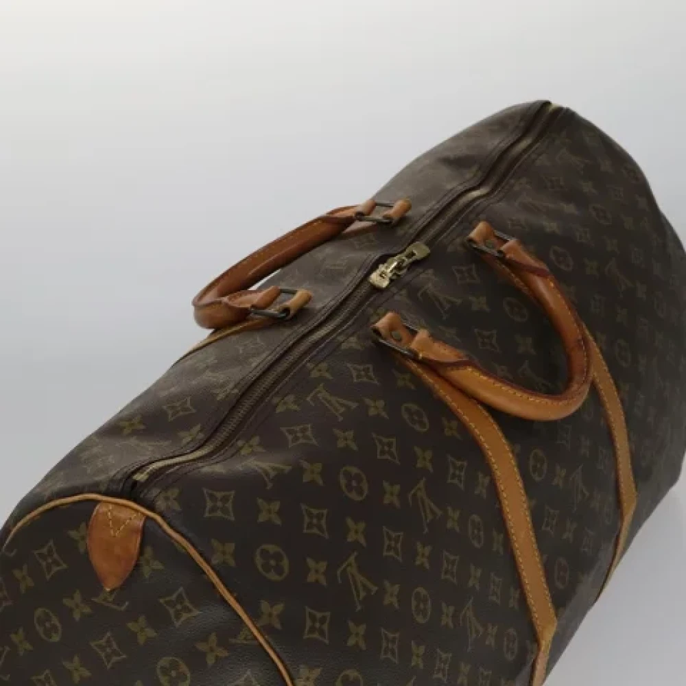 Louis Vuitton Vintage Pre-owned Canvas travel-bags Brown Dames