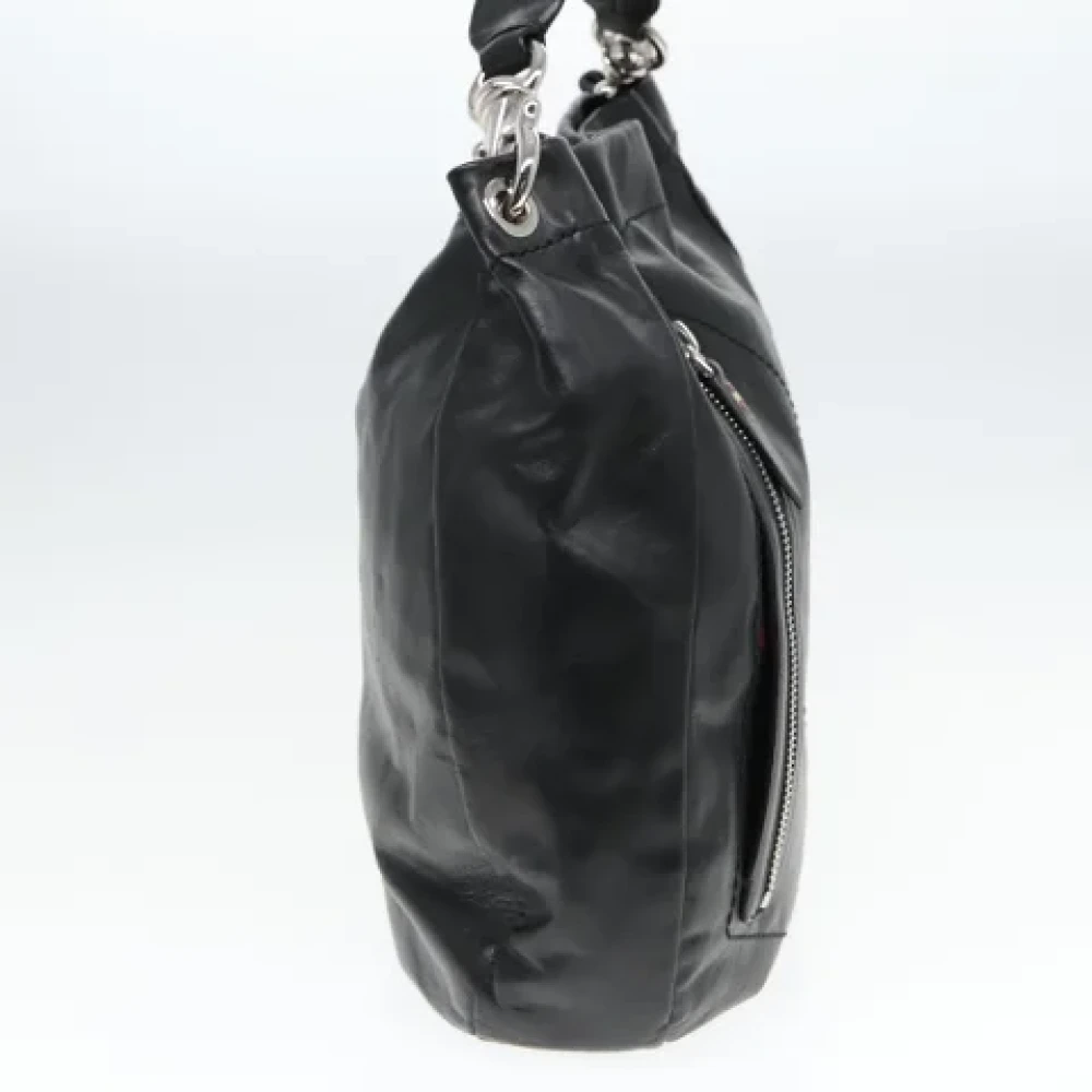 Bally Pre-owned Leather shoulder-bags Black Dames