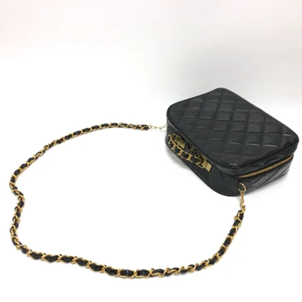 Chanel Vintage Pre-owned Fabric chanel-bags Black Dames