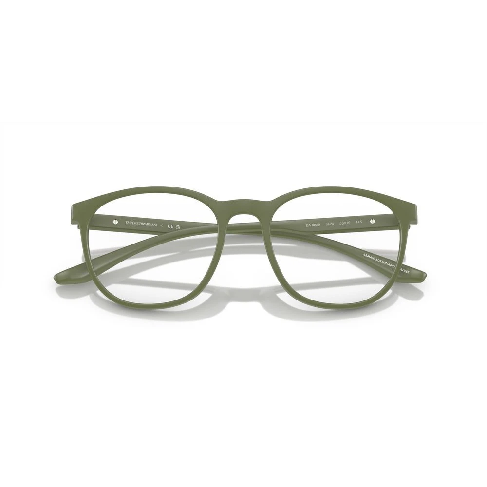 Emporio Armani Groene monturen Green Unisex