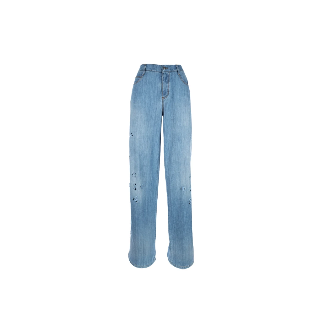 Jeans > Wide Jeans - - Ermanno Scervino - Modalova