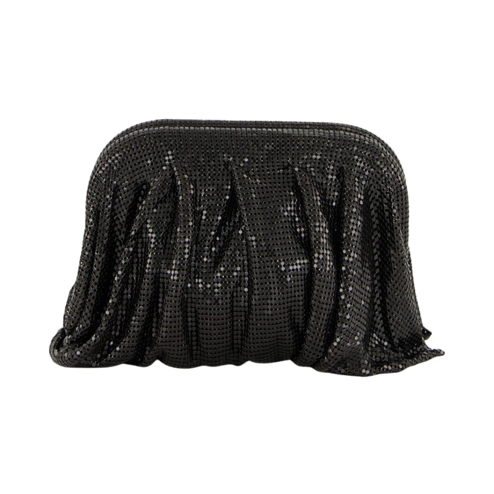 Benedetta Bruzziches Women's Black Venus La Petite Crystal Clutch