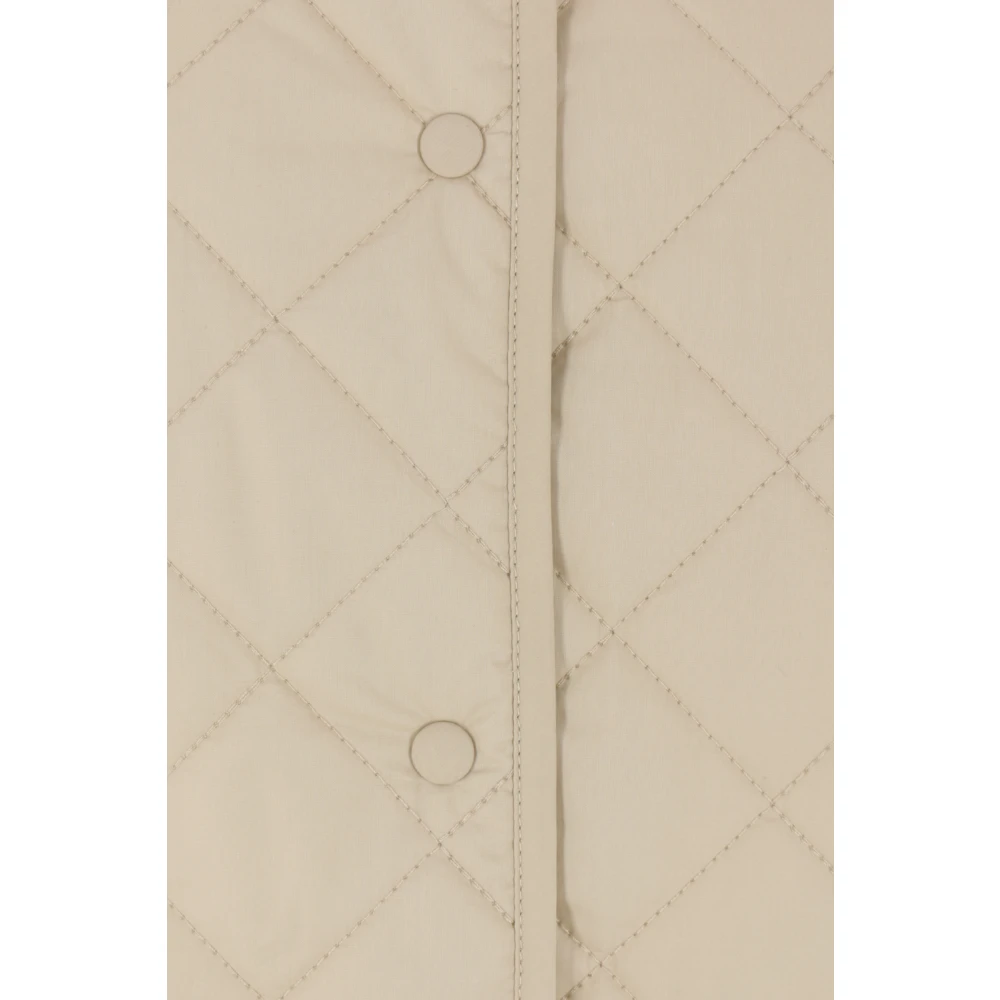 TotêMe Gewatteerde Oversized Jas Beige Dames