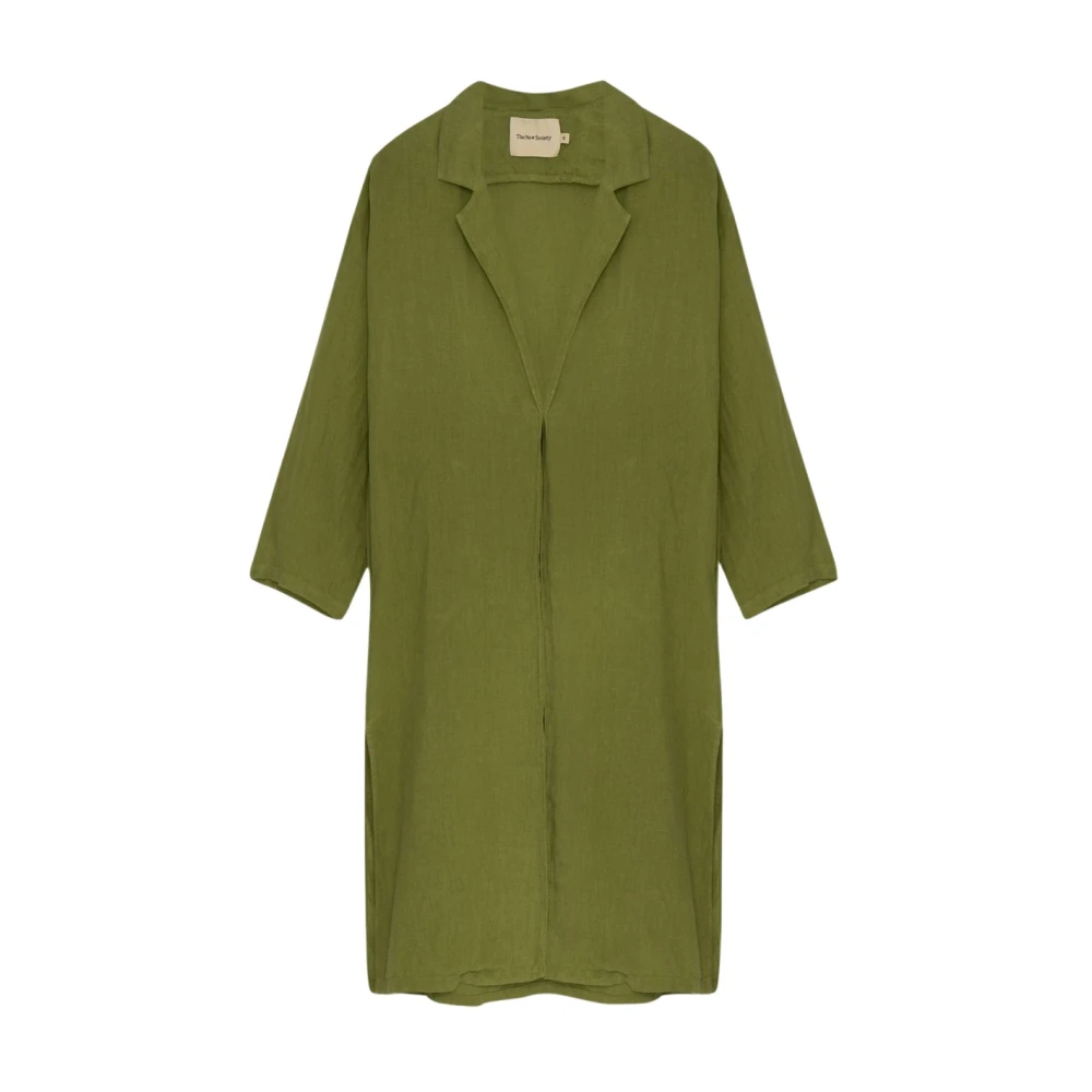 The New Society Hera Vrouw Jas Olijf Green Dames