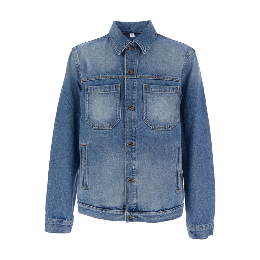 Off White Uomo Blu Giacche, L, New, - Immagine 3