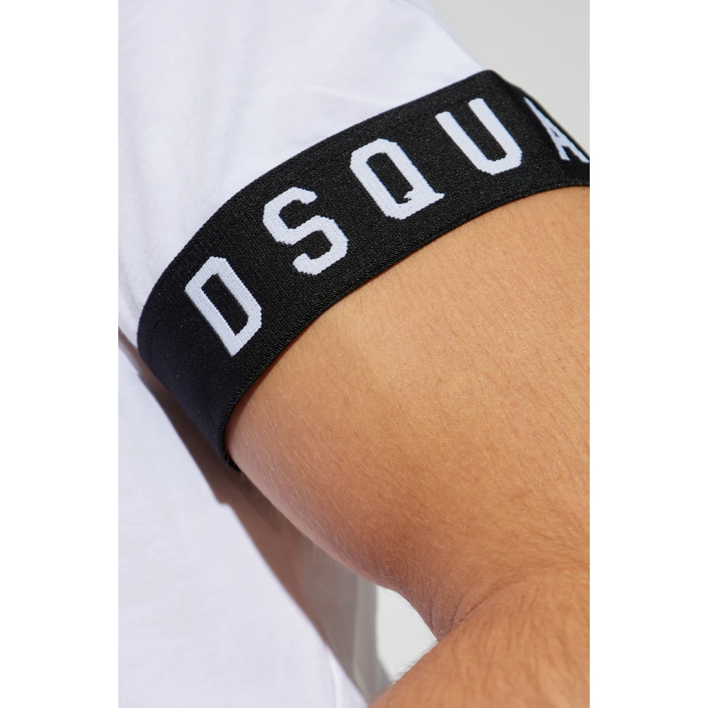 Dsquared2 T-shirt uit de ondergoedcollectie White Heren