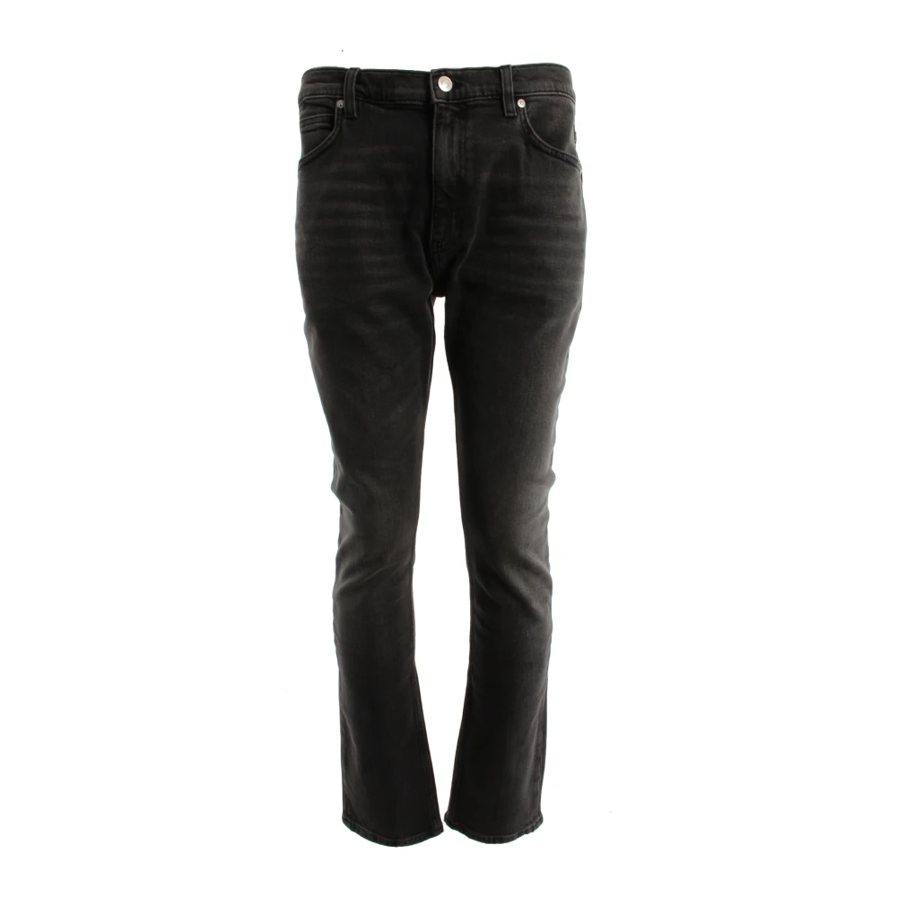 Hugo Men's Gray Slim-Fit Jeans - Slim Fit Jeans - W38 L32 - Jeans