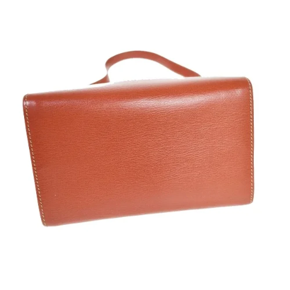 Loewe Pre-owned Leather shoulder-bags Brown Dames