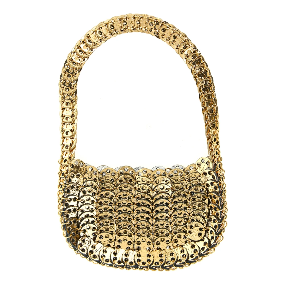 Rabanne Women's Yellow Moon Flip Bag - Shoulder Bags - One Size - Bags