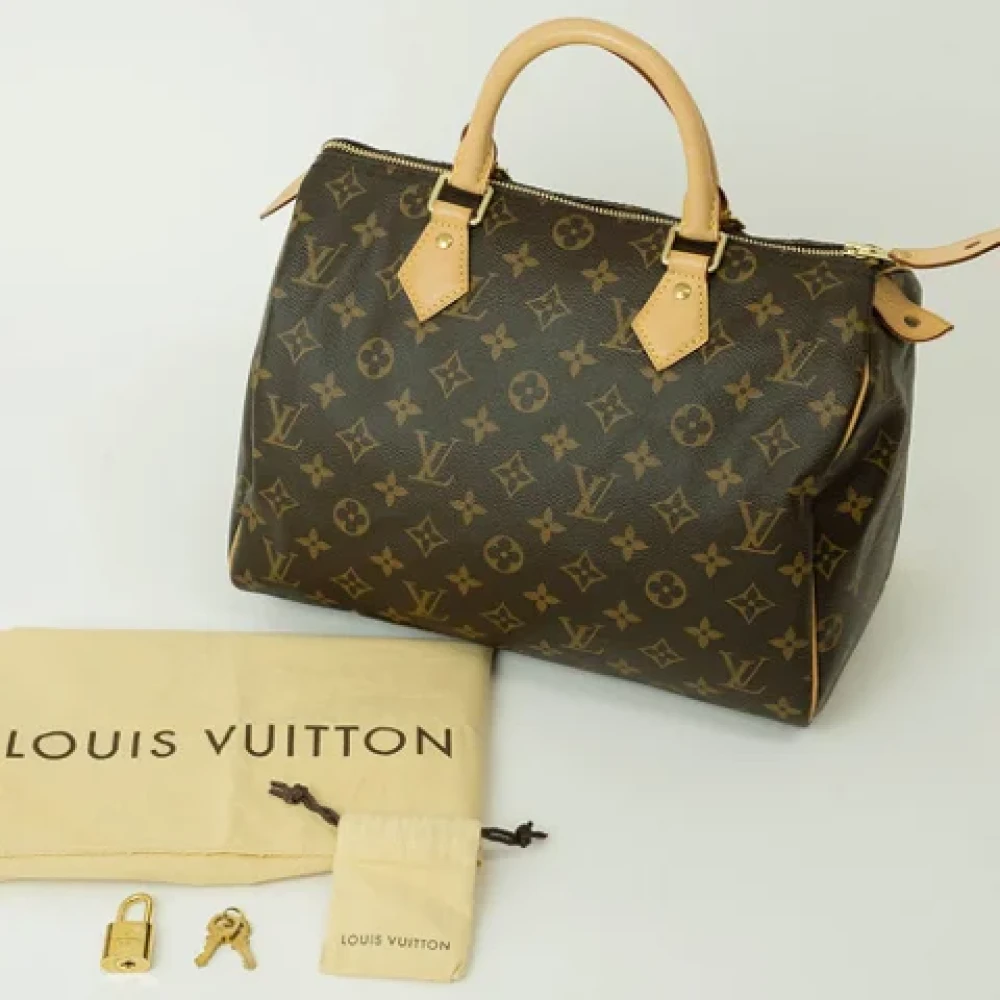 Louis Vuitton Vintage Pre-owned Canvas louis-vuitton-bags Brown Dames