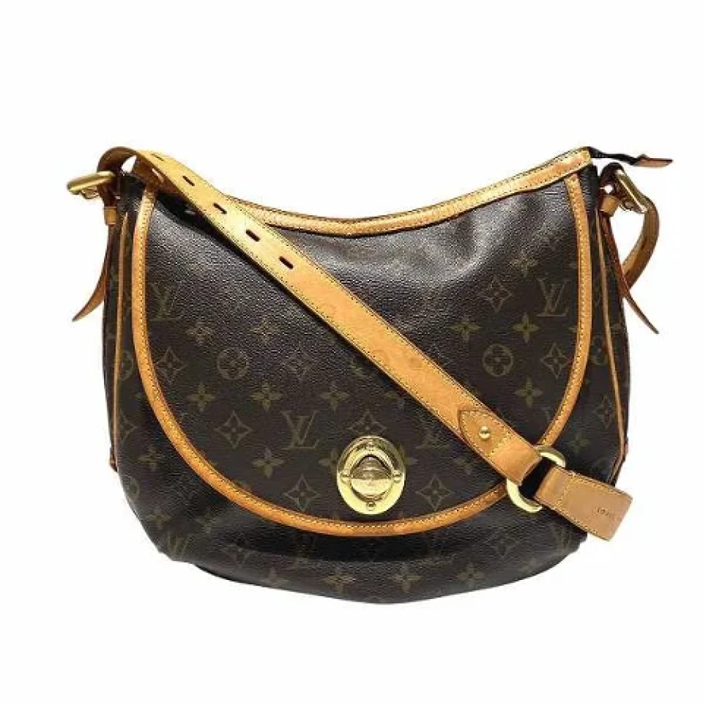 Louis Vuitton Vintage Pre-owned Leather handbags Brown Dames