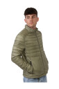 gilet-leger-vert-avec-capuche-dissimulee