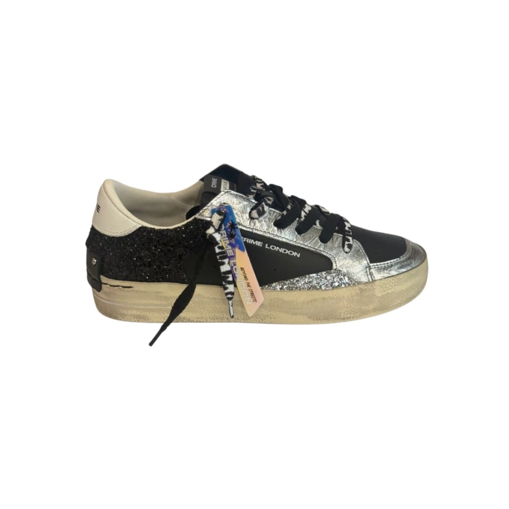 Crime London Sneakers Dames Schoenen Zwart