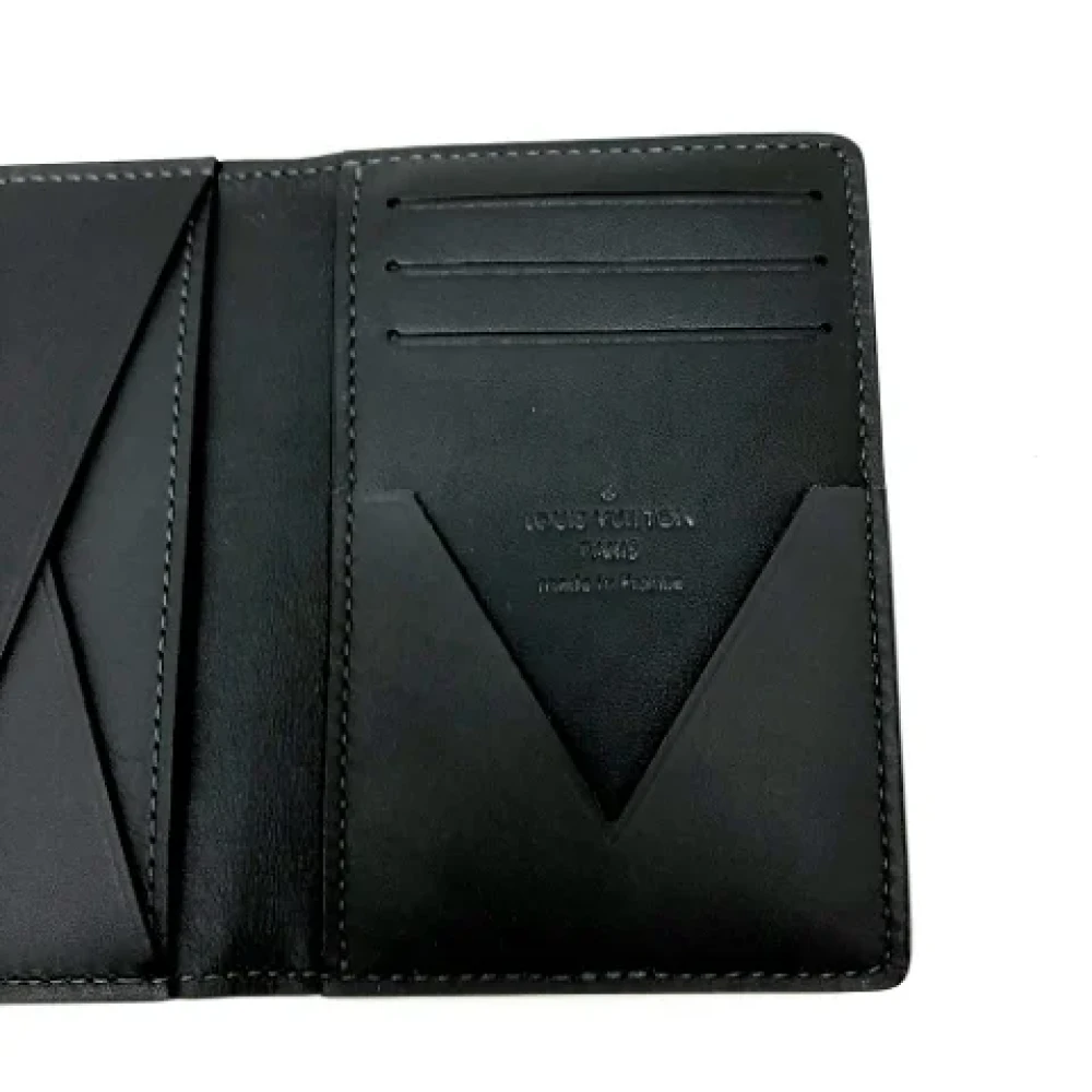Louis Vuitton Vintage Pre-owned Leather home-office Black Heren