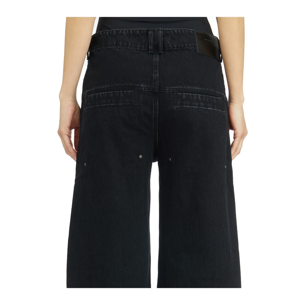 Entire Studios Denim Asset Magnetite Broek Black Dames