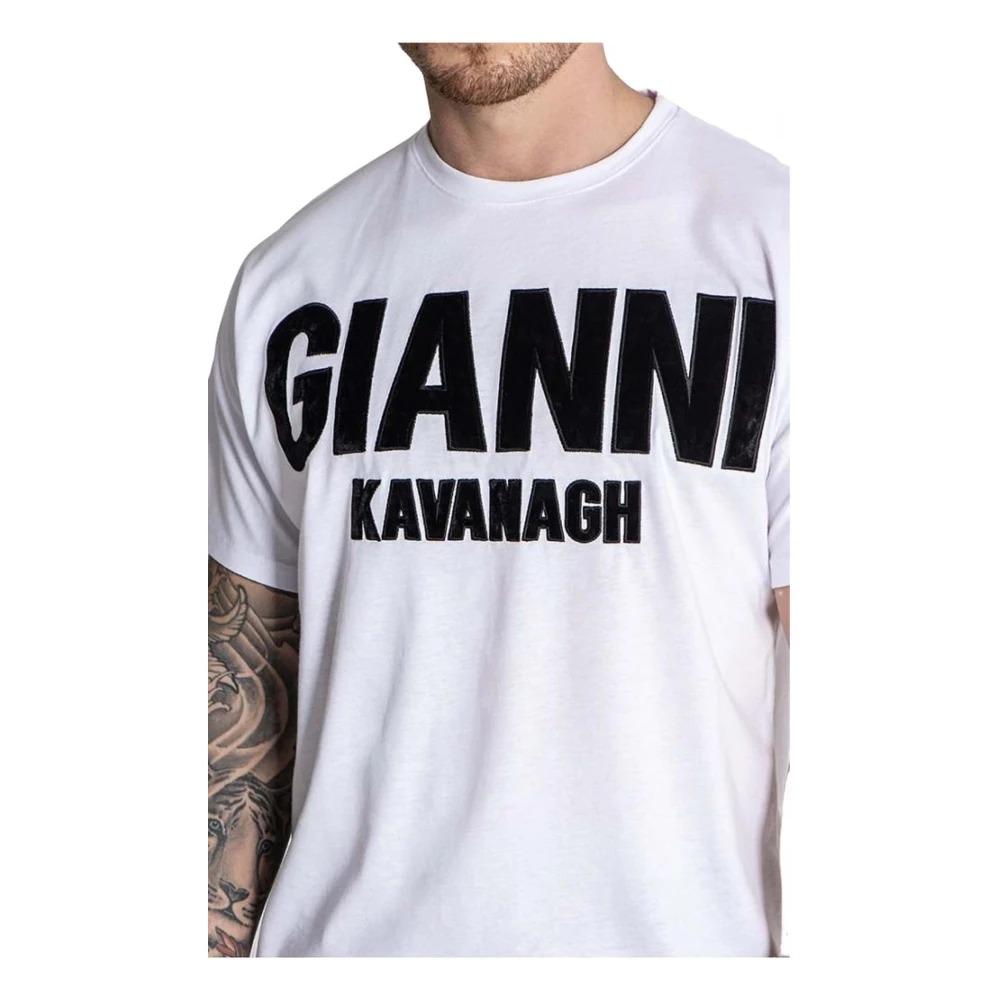 Gianni Kavanagh Gevoelens T-shirt White Heren