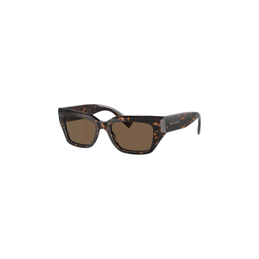 Dolce&Gabbana 0DG4462 Damen-Sonnenbrille Vollrand Cat Eye Acetat-Gestell, braun - Bild 7
