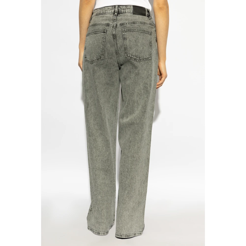 Gestuz Jeans met applicatie Gray Dames