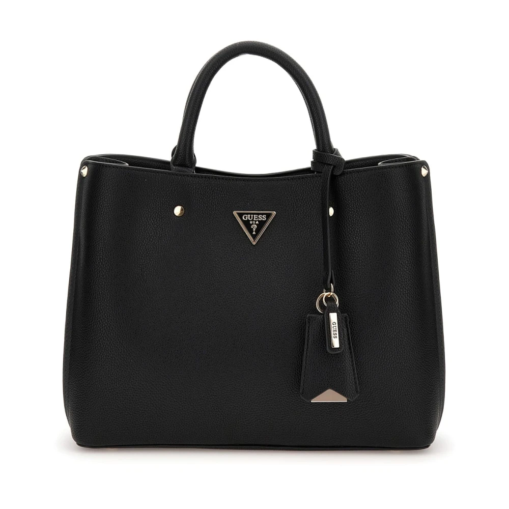 Guess Women's Black Meridian Handbag - Handbags - One Size - Bags