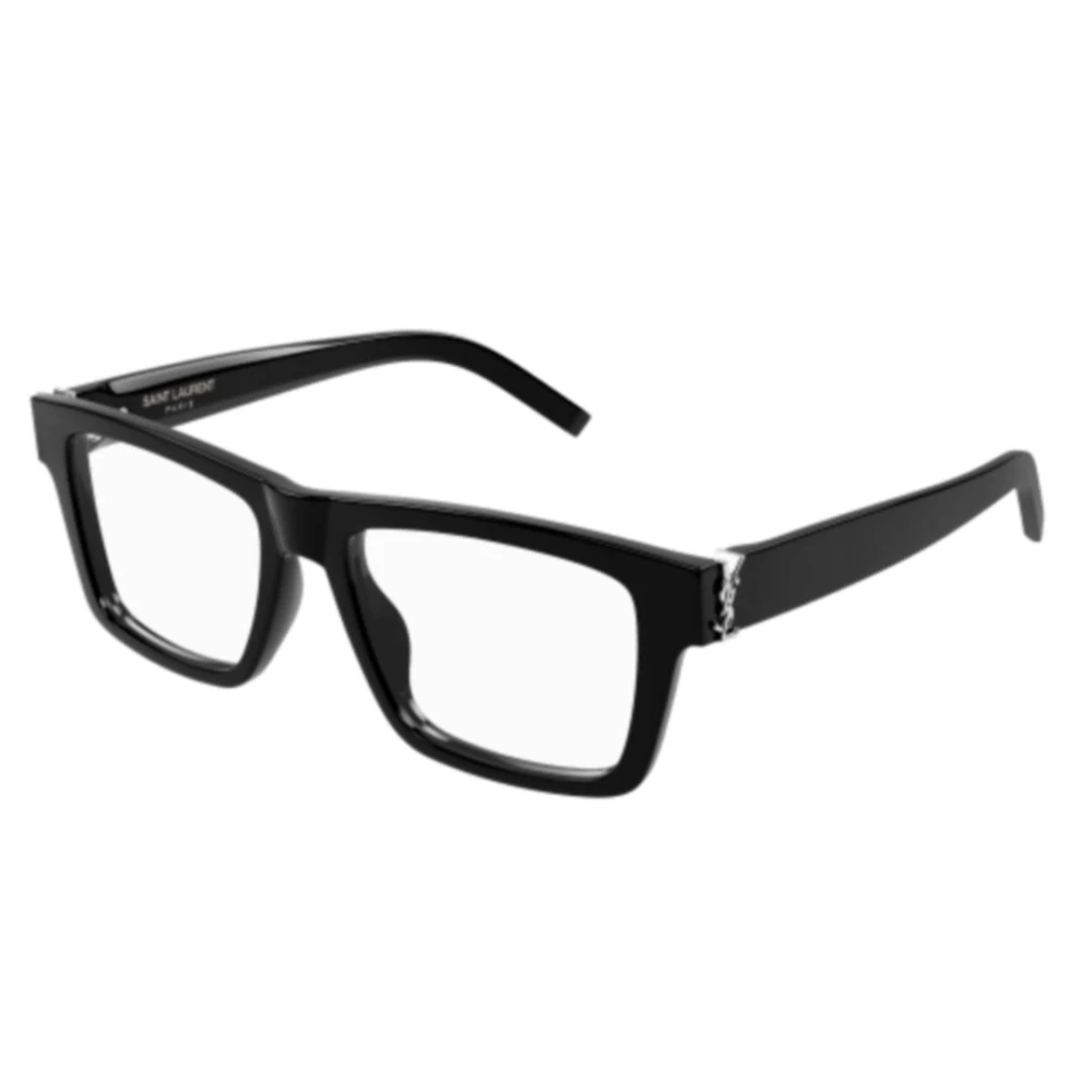 Saint Laurent Zwarte Optische Bril voor Dagelijks Gebruik Black Heren