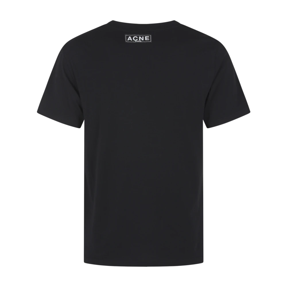 Acne Studios Zwarte T-shirts voor heren Black Heren