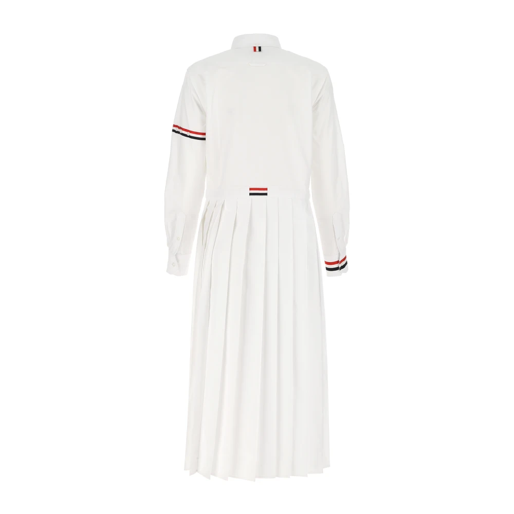 Thom Browne Lange jurken White Dames
