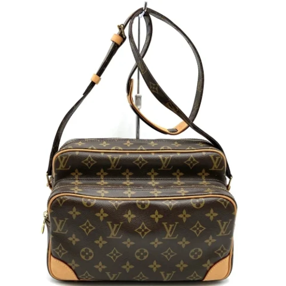 Louis Vuitton Vintage Pre-owned Canvas louis-vuitton-bags Brown Dames