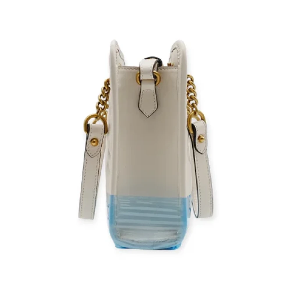 Gucci Vintage Pre-owned Leather gucci-bags White Dames