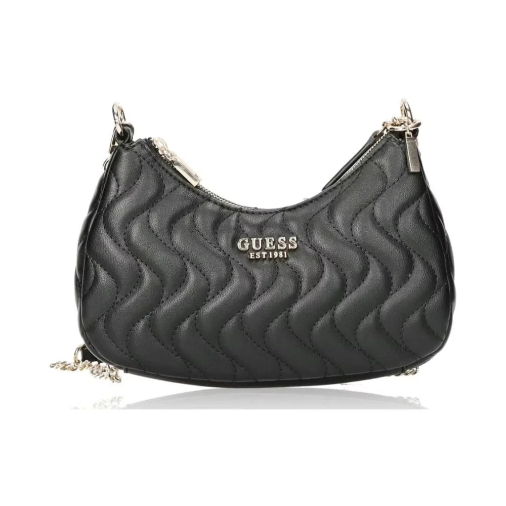 Guess Black Shoulder Bags, Female, One Size, Quilted Shoulder Bag
