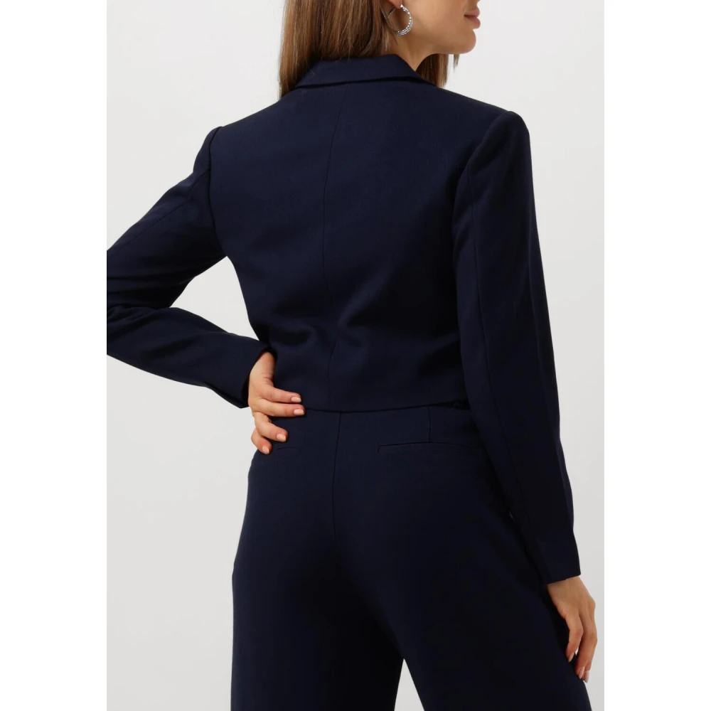 Notre-v Navy Blazer Na-Elai Blue Dames