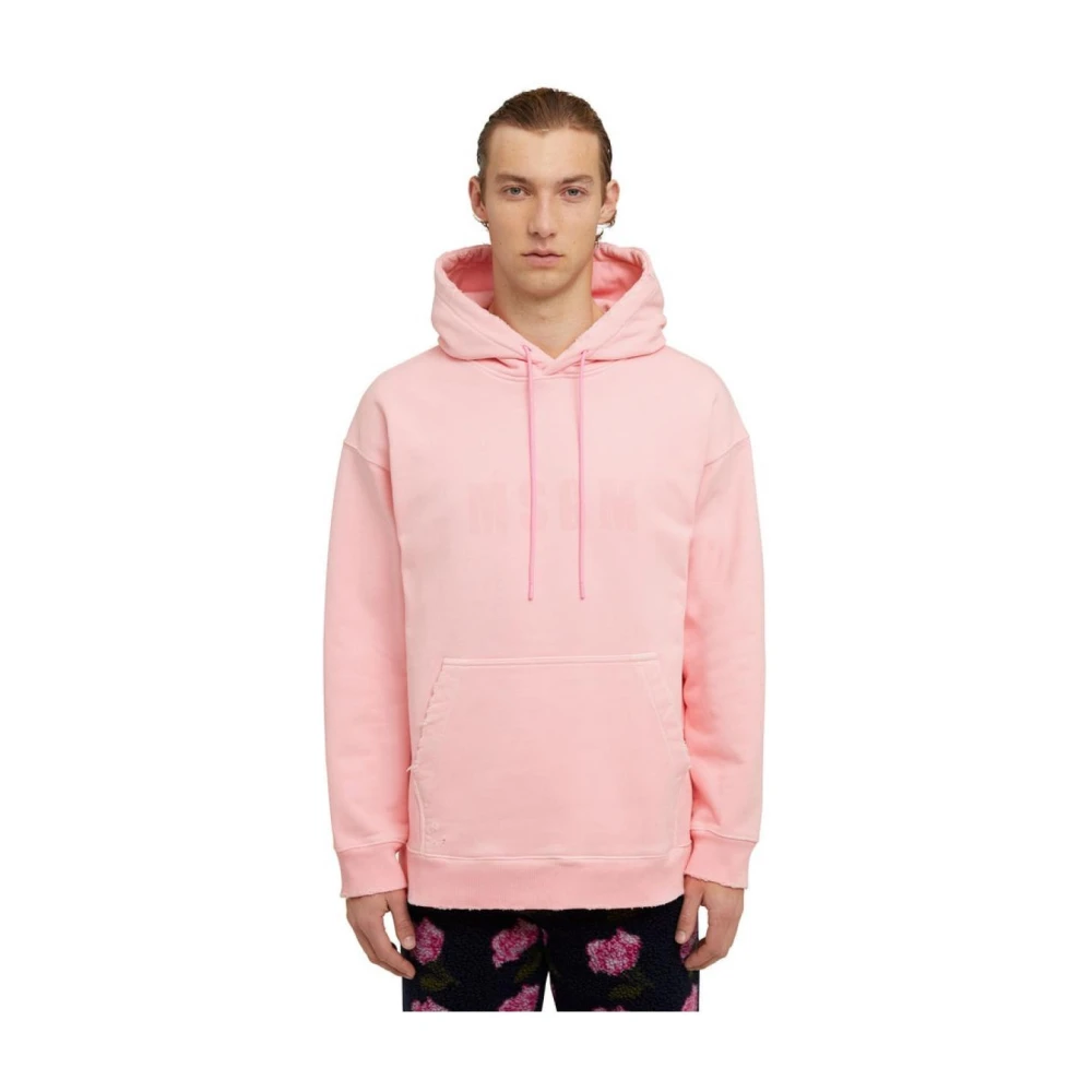 Msgm Stijlvolle Sweatshirts en Hoodies Pink Heren