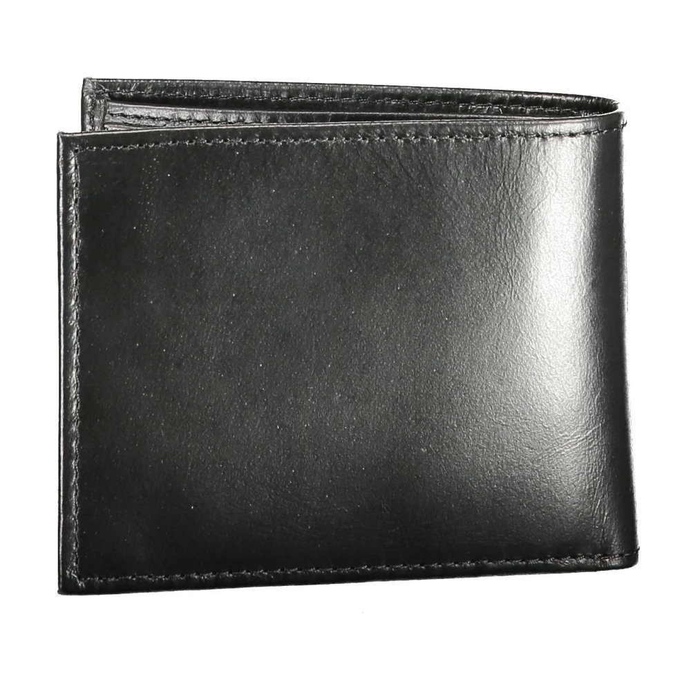 Levi’s Black Leather Wallet Svart Herr