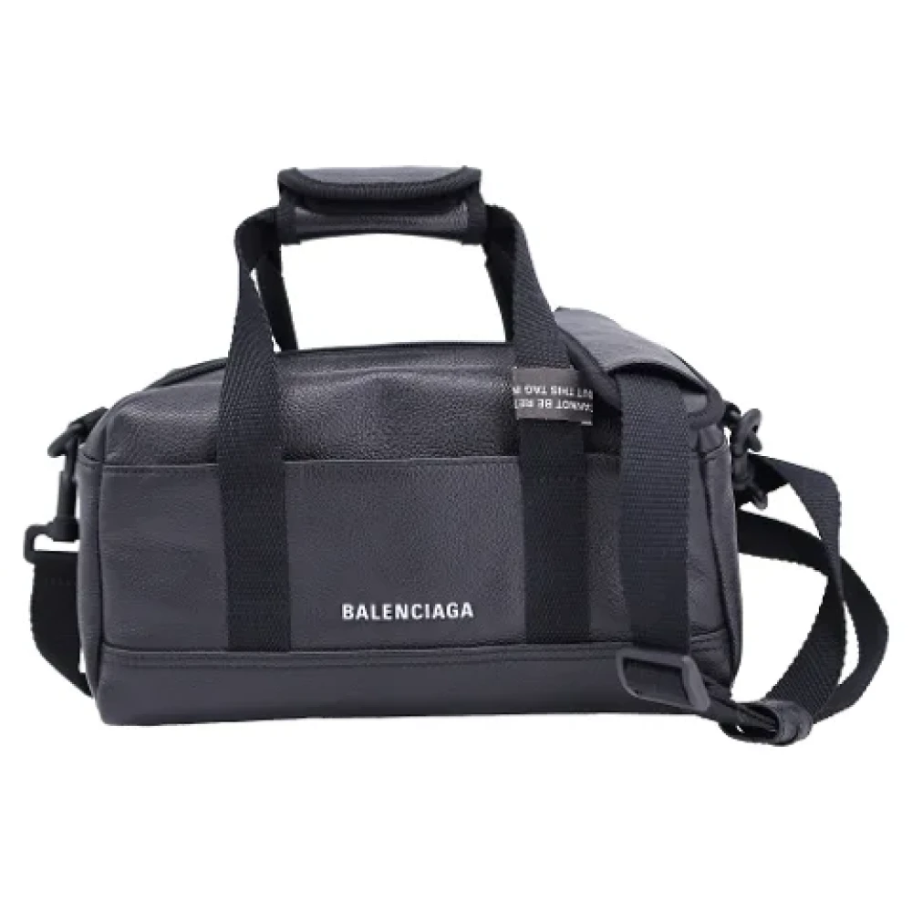 Balenciaga Vintage Pre-owned Leather balenciaga-bags Black Dames