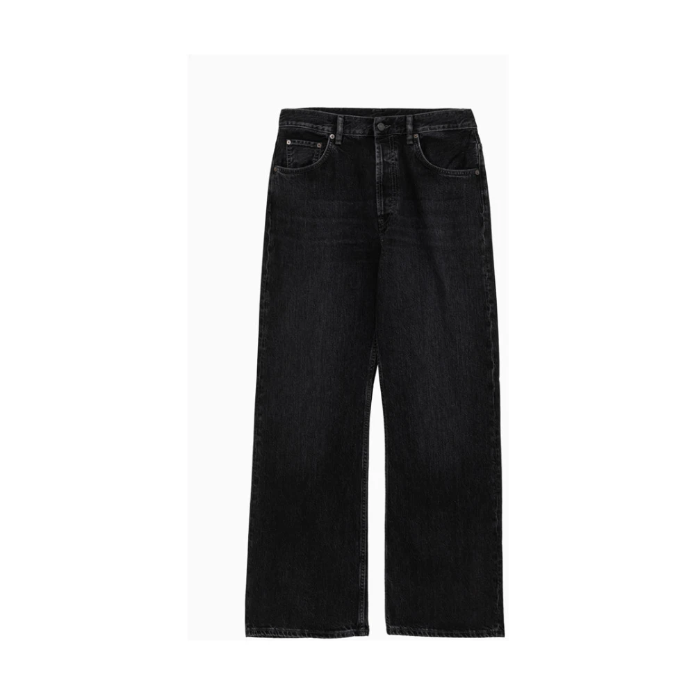 Acne Studios Vintage Zwart-Wash Hoge Taille Jeans Black Heren