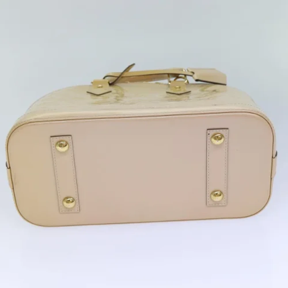 Chanel Vintage Pre-owned Leather chanel-bags Beige Dames