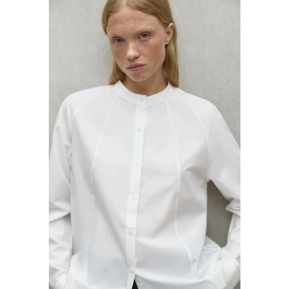 Ecoalf Lina Shirt Katoen Tencel White Dames
