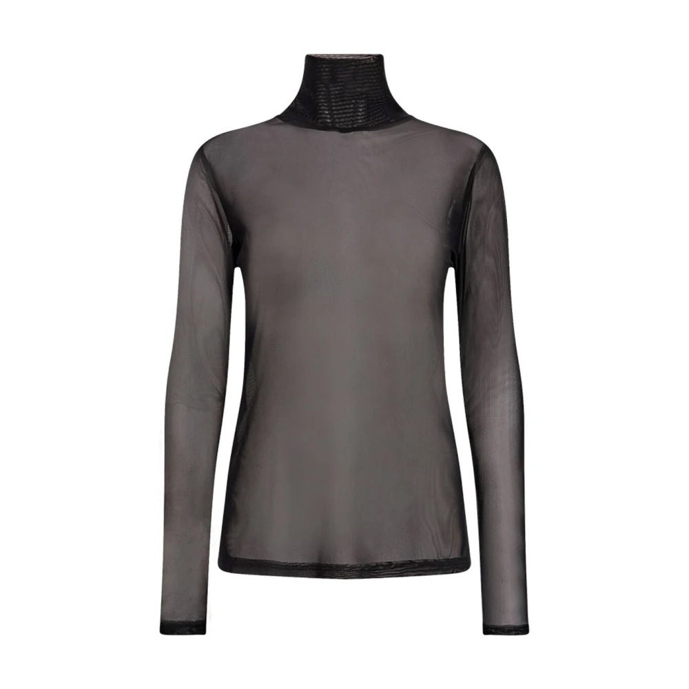 Co'Couture MeshCC Coltrui Blouse Black Dames