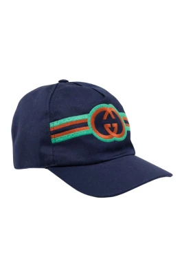 Mössa med broderat GG-monogram