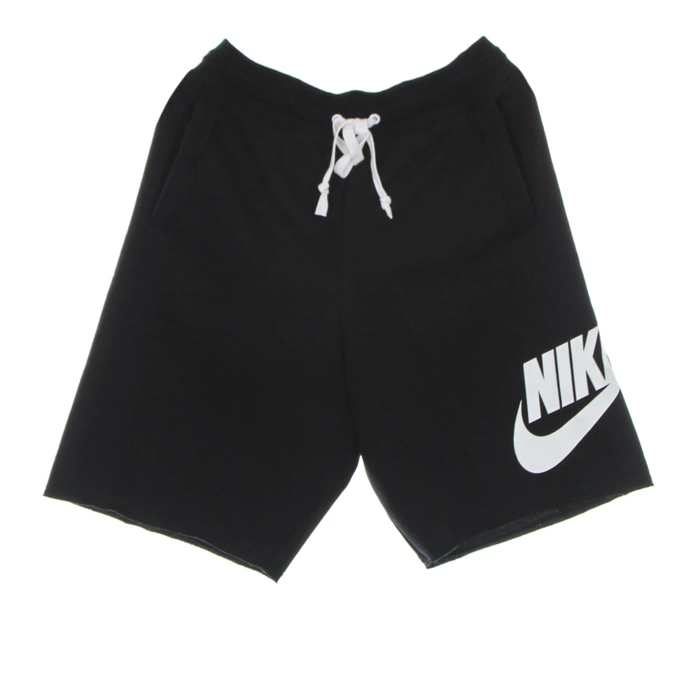 Nike French Terry Trainingshorts Black Heren