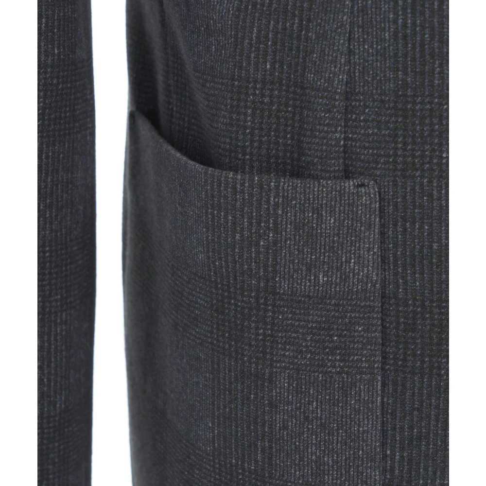Circolo 1901 Blauwe Glen Check Blazer Aw24 Blue Heren