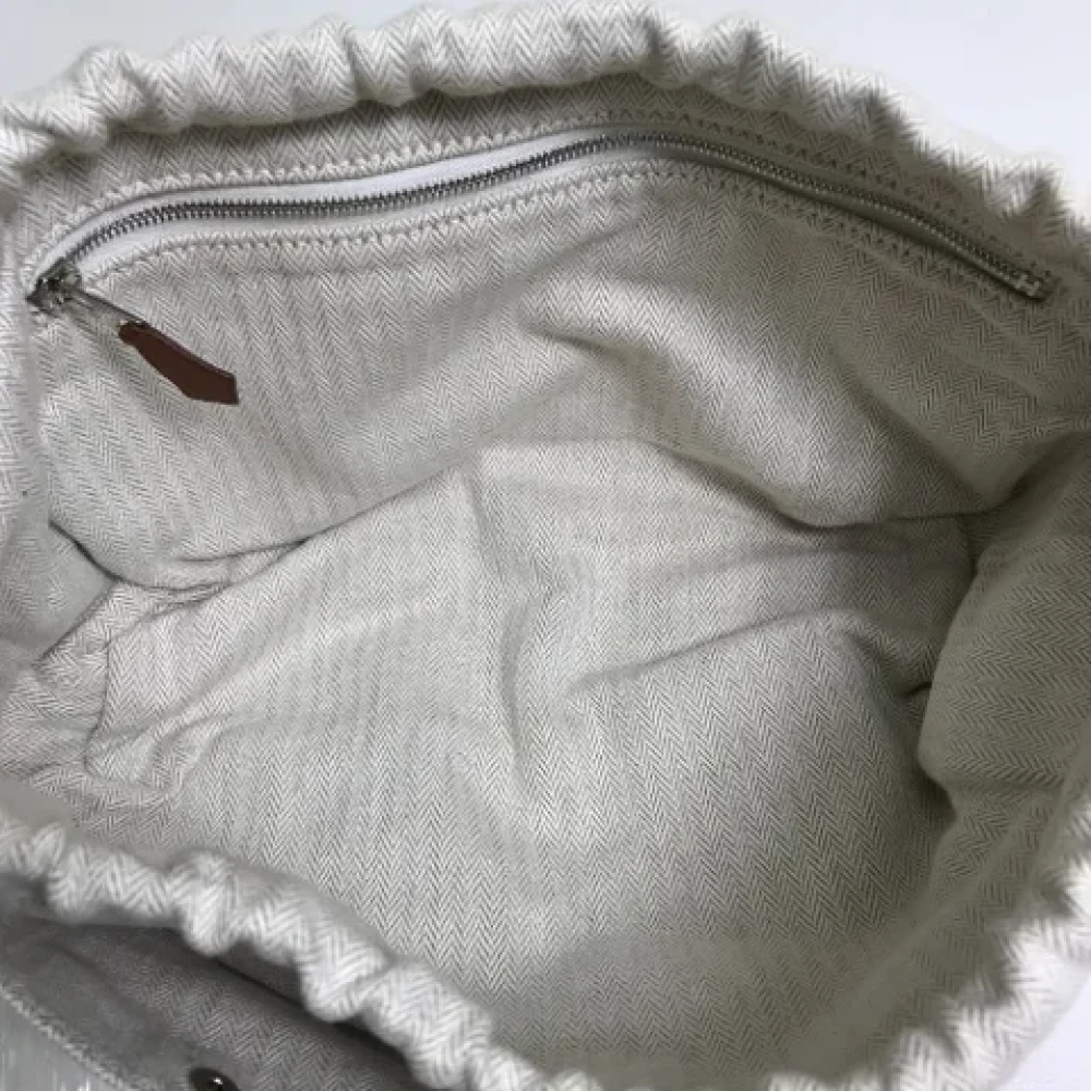 Hermès Vintage Pre-owned Fabric pouches Gray Dames