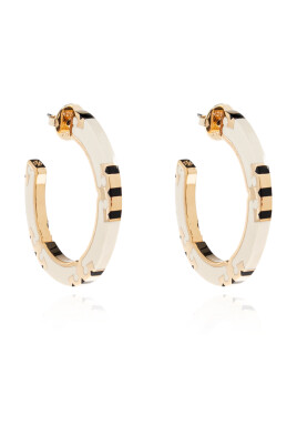 round-earrings-with-logo