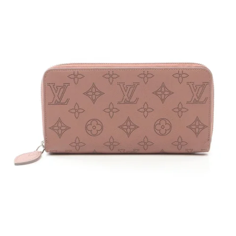 Louis Vuitton Vintage Pre-owned Leather wallets Pink Dames