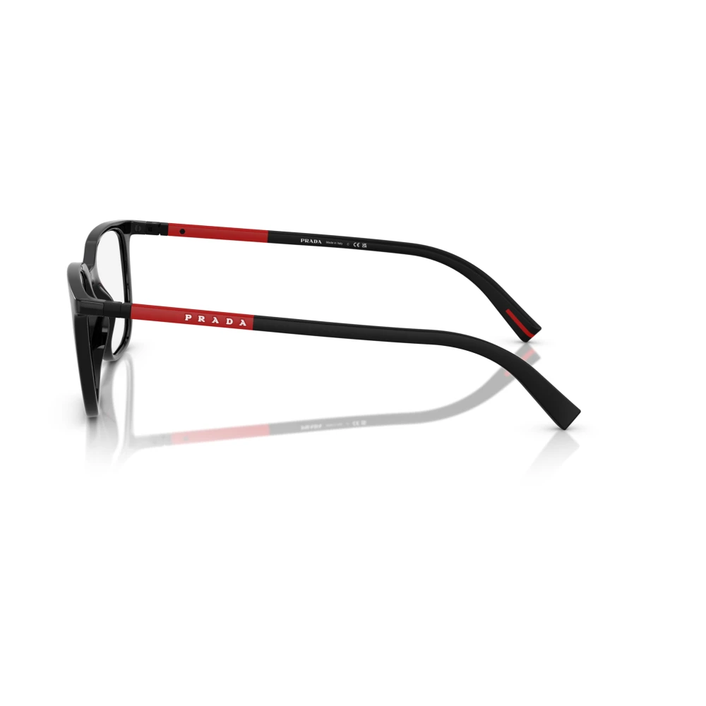 Prada Stijlvolle Bril PS 04Rv Black Heren