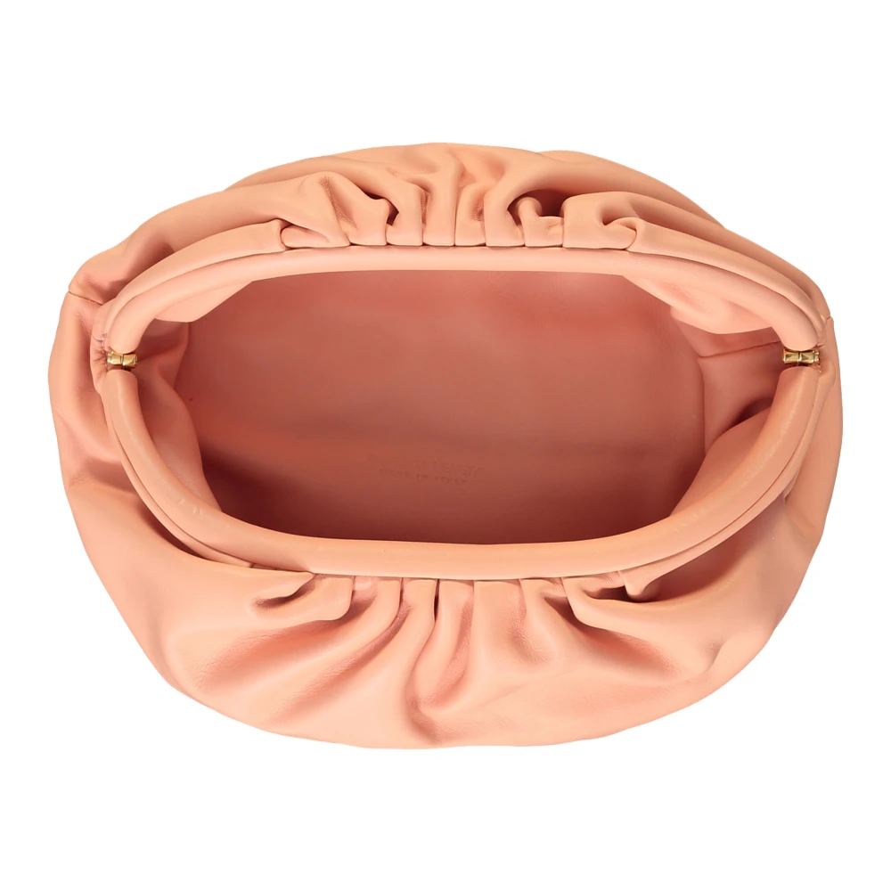Bottega Veneta Mini Leren Riemtas Pink Dames