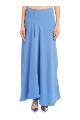 clear-blue-flared-skirt