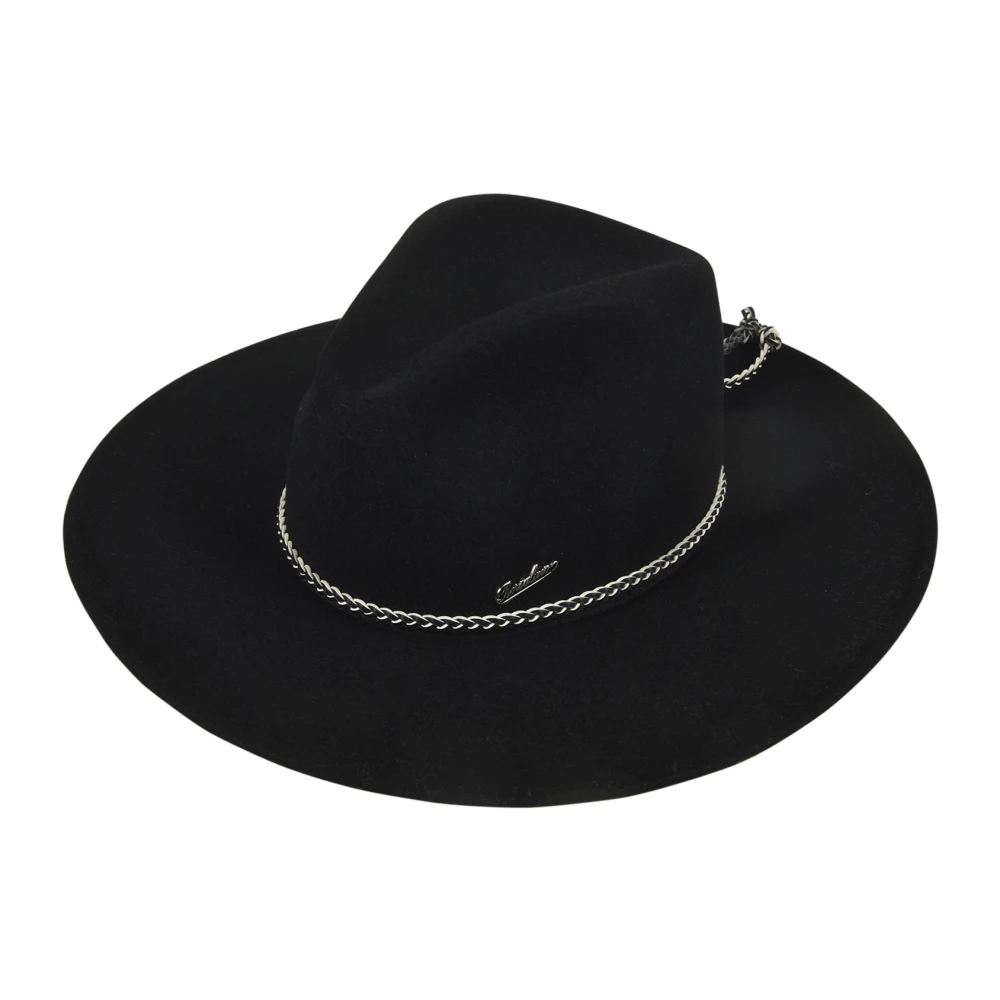 Borsalino Stijlvolle Hoeden Collectie Black Heren