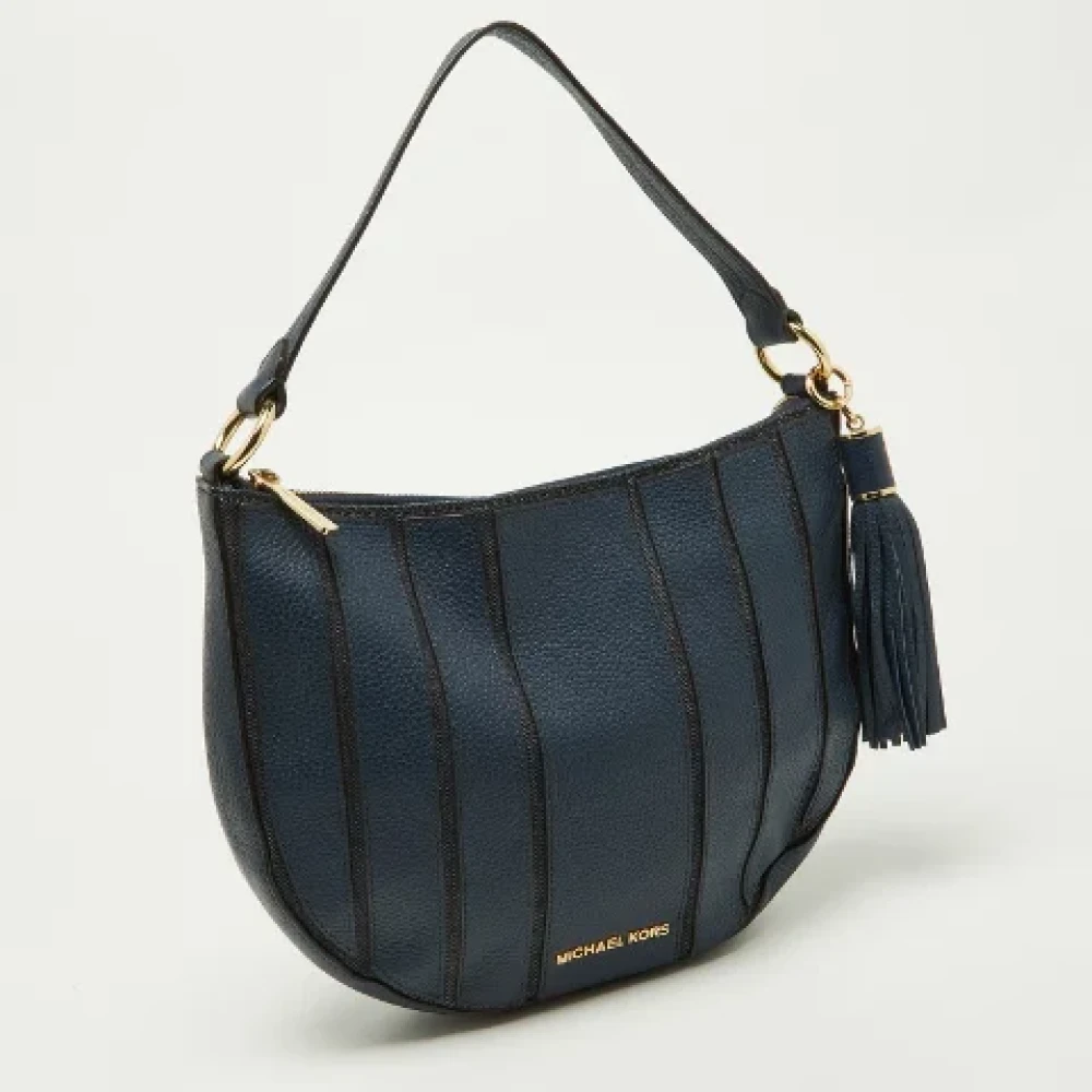 Michael Kors Pre-owned Canvas handbags Blue Dames